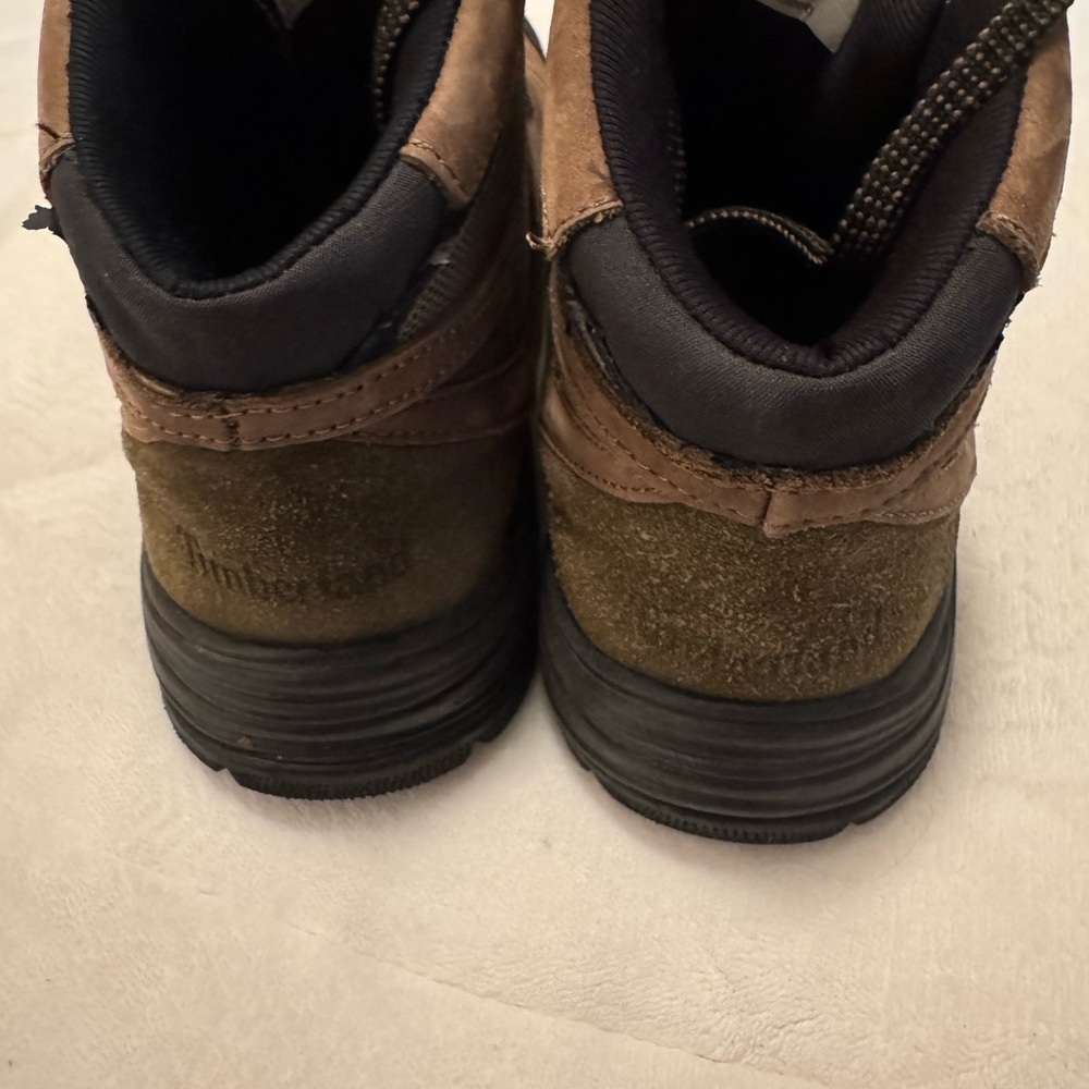 Timberland Boots  Men’s Sz 9.5 Fusion Brown Hiking Boots - Picture 4 of 10